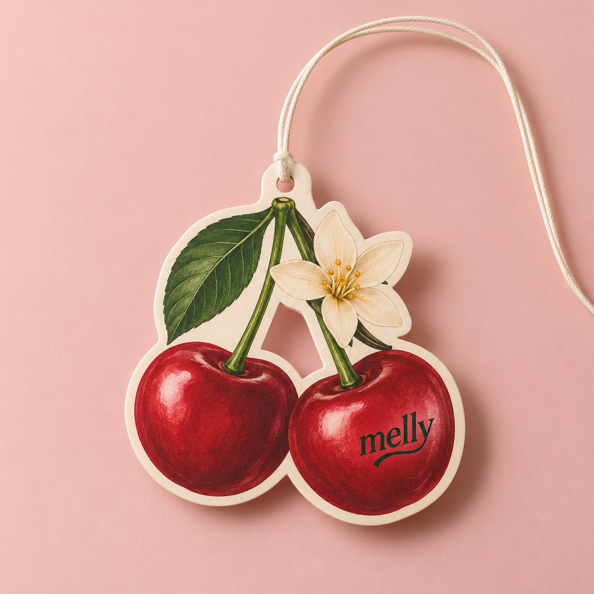 Cherry Vanilla – Designentwurf des Duftanhängers